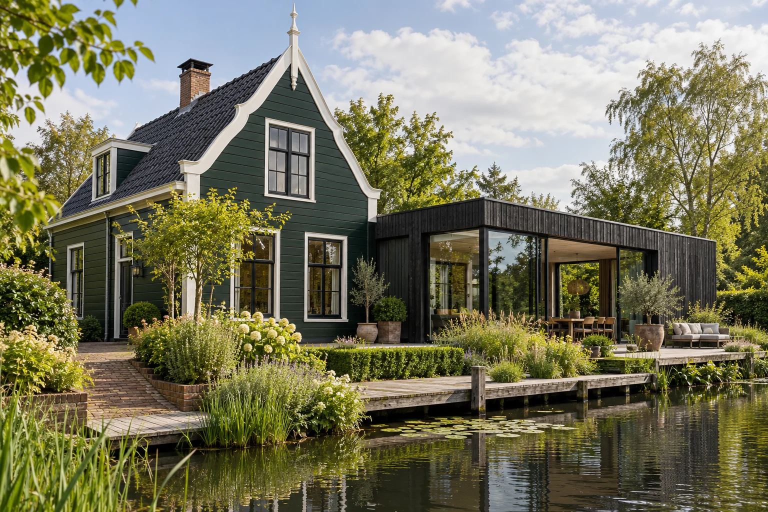 Een rustige materiaalcombinatie — ontwerpconcept